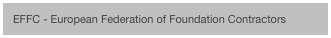 EFFC - European Federation of Foundation Contractors
